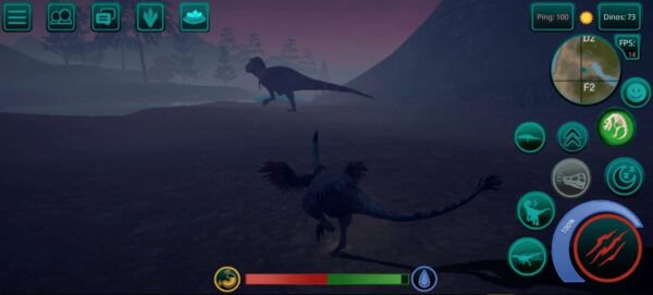 Screenshot The Cursed Dinosaur Isle Mod APK