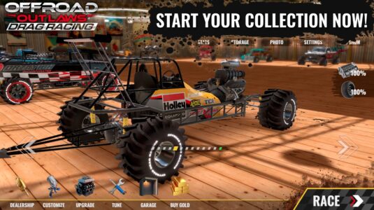 Screenshot Offroad Outlaws Drag Racing Mod APK