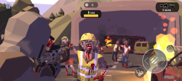 Screenshot Zombie Battlefield Mod APK