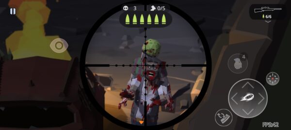 Screenshot Zombie Battlefield Mod APK