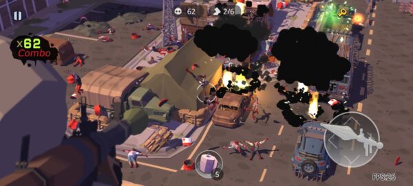 Screenshot Zombie Battlefield Mod APK