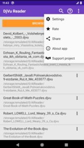 Screenshot DjVu Reader & Viewer Mod APK