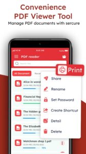 Screenshot PDF Reader Read all PDF files Mod APK