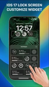 Screenshot iLock Lock Screen OS 17 Mod APK