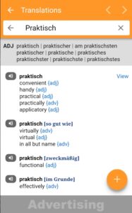 Screenshot dict.cc+ dictionary Mod APK