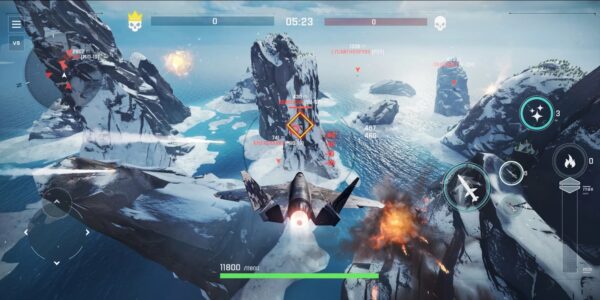 Screenshot Sky Combat 2 Air Combat PvP Mod APK