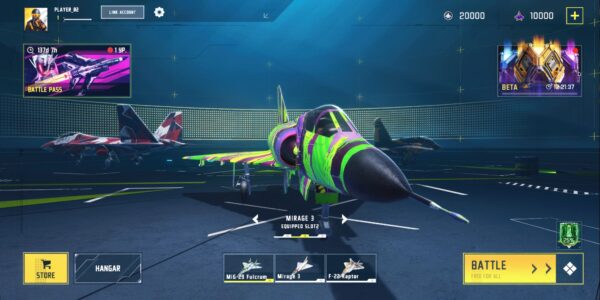 Screenshot Sky Combat 2 Air Combat PvP Mod APK