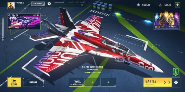 Screenshot Sky Combat 2 Air Combat PvP Mod APK