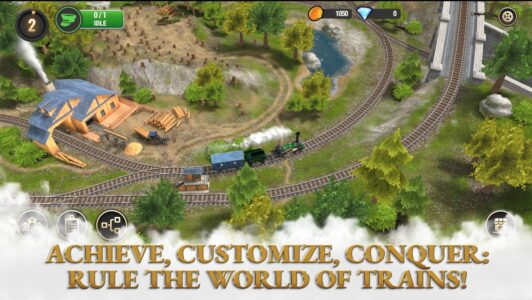 Screenshot Train King Tycoon Mod APK