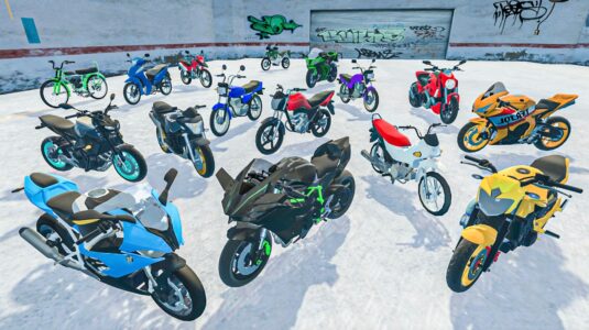 Screenshot Wheelie City Bike Wheelie Mod APK