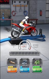 Screenshot Drag Race Motorcycles Tuning Mod APK