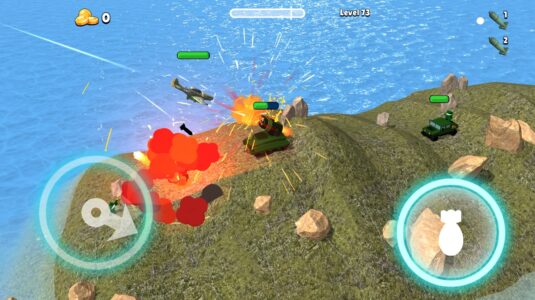 Screenshot Bomber Ace WW2 war plane game Mod APK