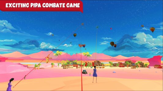 Screenshot Kite Flying 2024 Pipa Battle Mod APK