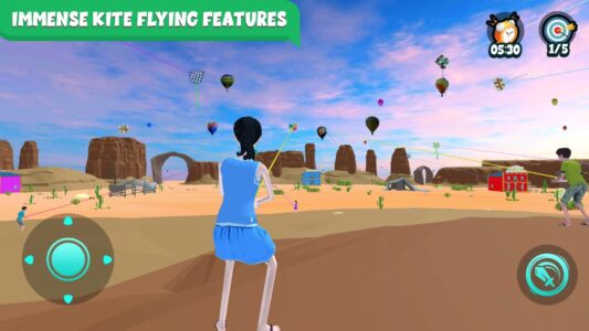 Screenshot Kite Flying 2024 Pipa Battle Mod APK