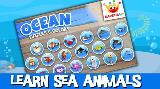 Screenshot Ocean Puzzles Games for Kids Mod APK