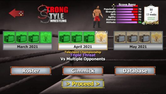 Screenshot Wrestling Empire Mod APK