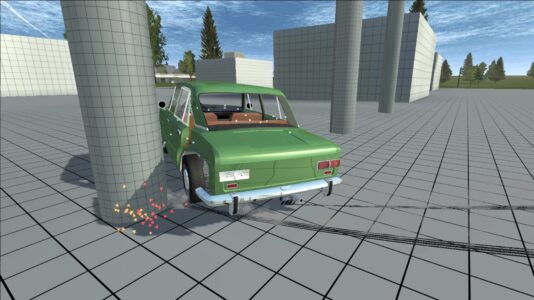 Screenshot Simple Car Crash Physics Simulator Mod APK