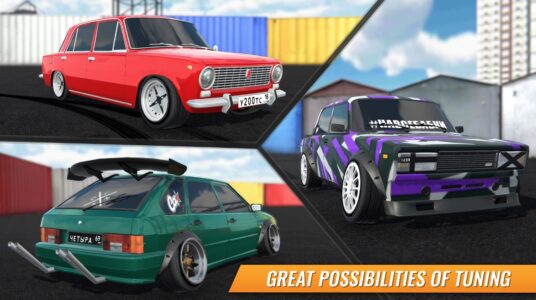 Screenshot Russian Car Drift Mod APK