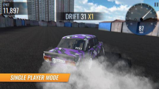 Screenshot Russian Car Drift Mod APK