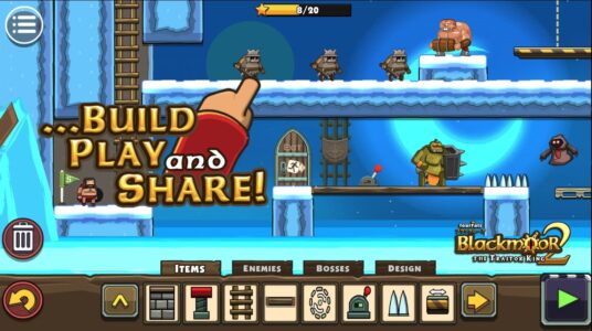 Screenshot Blackmoor 2 Action Platformer Mod APK