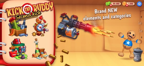 Screenshot Kick The Buddy Second Kick Mod APK