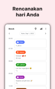 Screenshot TimeTune - Schedule Planner Mod APK