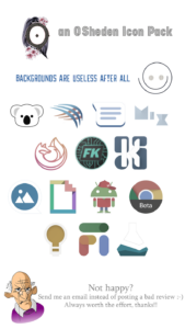 Screenshot Distraction Icon Pack Mod APK