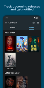 Screenshot Cinexplore: Movie & TV tracker Mod APK