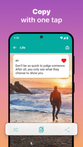 Screenshot Lessons in Life Quotes Mod APK