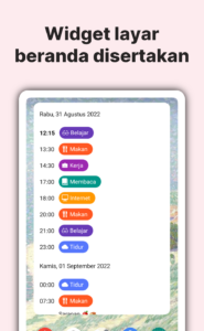 Screenshot TimeTune - Schedule Planner Mod APK