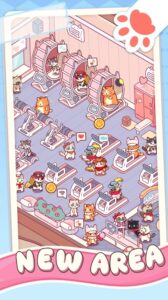 Screenshot Kitty Gym - Idle Cat Games Mod APK