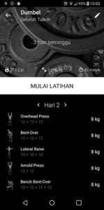 Screenshot Dumbbell Home Workout Mod APK