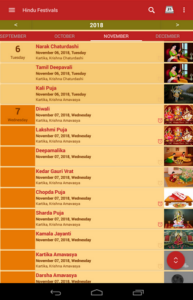 Screenshot Hindu Calendar - Drik Panchang Mod APK