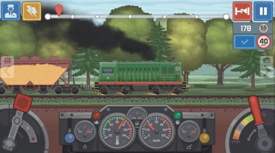 Screenshot Train Simulator: Railroad Game Mod APK