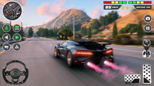 Screenshot Traffic Driving 3D: Racing Car Mod APK