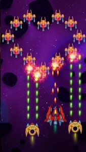 Screenshot Space Galaxy: Alien Shooter Mod APK