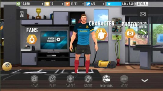 Screenshot Be A Legend: Soccer Champions Mod APK