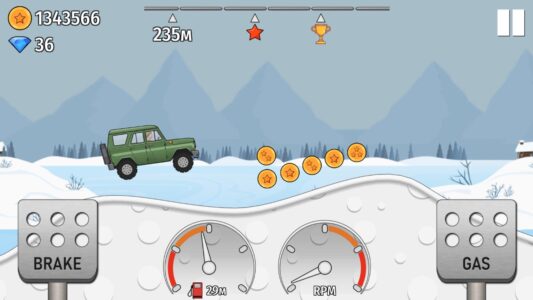 Screenshot Hill Dash Racing: Offroad Cars Mod APK