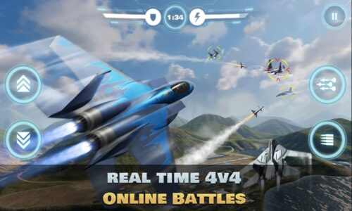 Screenshot Steel Wings: Aces Mod APK