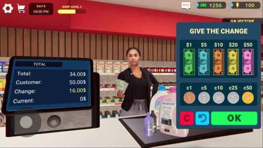 Screenshot Happy Supermarket 3D Simulator Mod APK