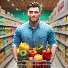 Download Happy Supermarket 3D Simulator Mod Apk v1.3.6 (Unlimited Money) Latest 2025