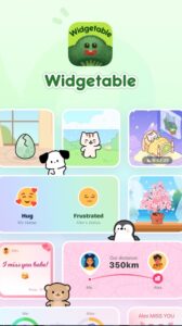 Screenshot Widgetable: Adorable Screen Mod APK