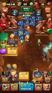 Screenshot Idle Zombie Miner: Gold Tycoon Mod APK