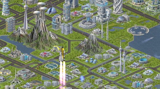 Screenshot Designer City 3: future cities Mod APK