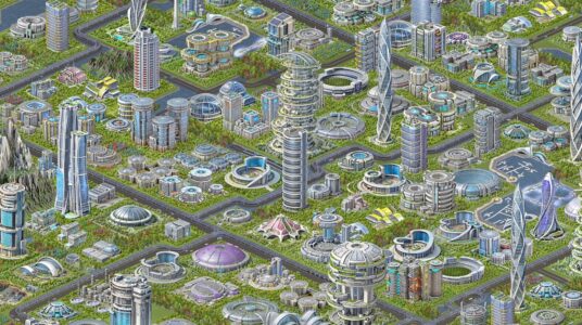 Screenshot Designer City 3: future cities Mod APK