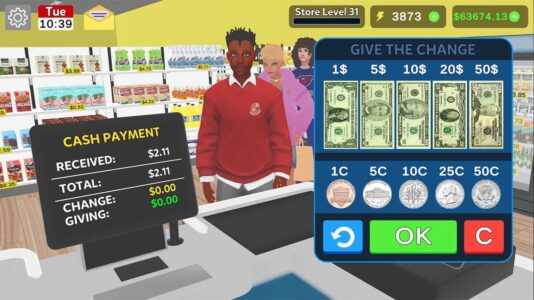 Screenshot Supermarket 3D Simulator Game Mod APK