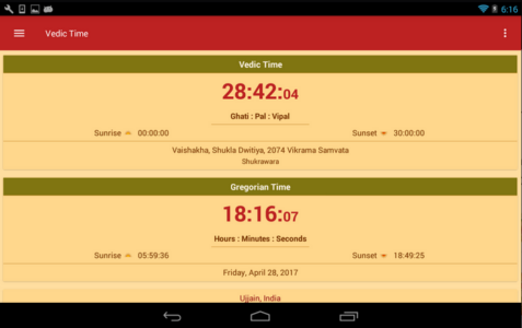 Screenshot Hindu Calendar - Drik Panchang Mod APK