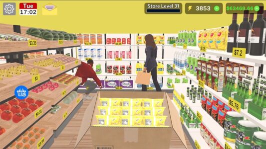 Screenshot Supermarket 3D Simulator Game Mod APK