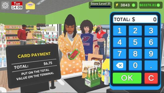 Screenshot Supermarket 3D Simulator Game Mod APK