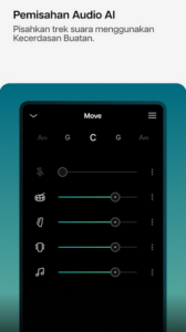 Screenshot Moises: AI Music Editor Mod APK